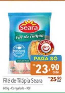 Supermercados Condor Filé De Tilápia Seara oferta