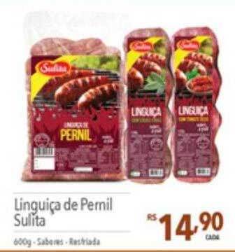 Supermercados Condor Linguiça De Pernil Sulita oferta