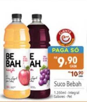 Supermercados Condor Suco Bebah oferta