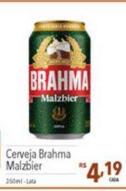 Supermercados Condor Cerveja Brahma Malzbier oferta