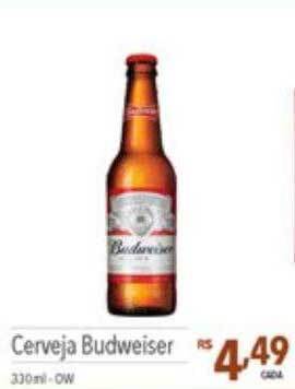 Supermercados Condor Cerveja Budweiser - Ow oferta
