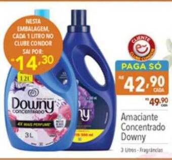Supermercados Condor Amaciante Concentrado Downy oferta