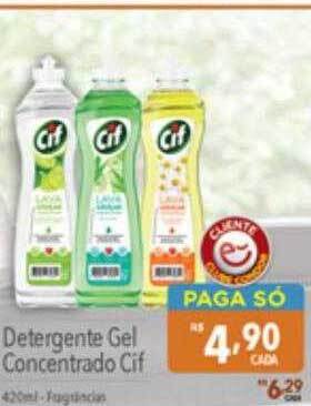 Supermercados Condor Detergente Gel Concentrado Cif oferta