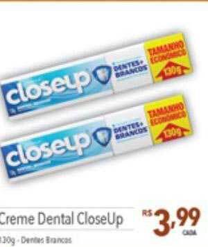 Supermercados Condor Creme Dental Closeup oferta