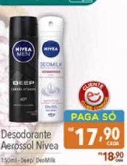 Supermercados Condor Desodorante Aerossol Nivea oferta