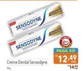 Supermercados Condor Creme Dental Sensodyne oferta