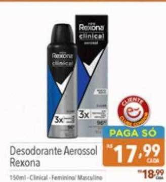 Supermercados Condor Desodorante Aerossol Rexona oferta
