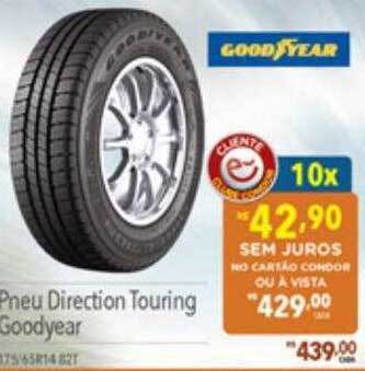 Supermercados Condor Pneu Direction Touring Goodyear oferta