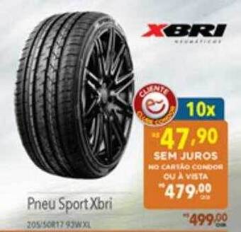 Supermercados Condor Pneu Sport Xbri oferta