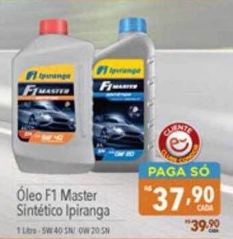 Supermercados Condor óleo F1 Master Sintético Ipiranga oferta