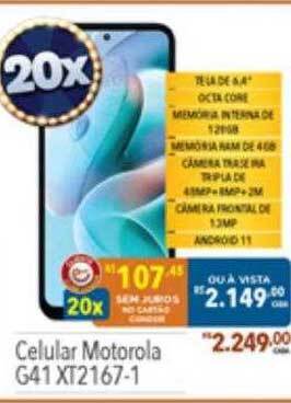 Celular Motorola G41 Xt2167-1