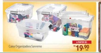 Supermercados Condor Caixa Organizadora Sanremo oferta