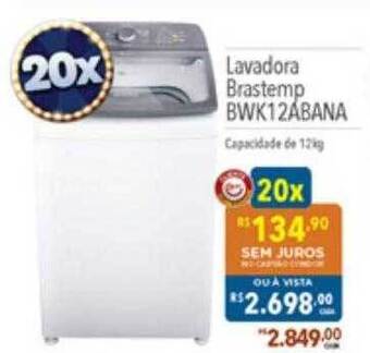 Supermercados Condor Lavadora Brastemp Bwk12abana oferta