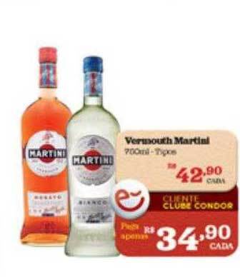 Supermercados Condor Vermouth Martini oferta