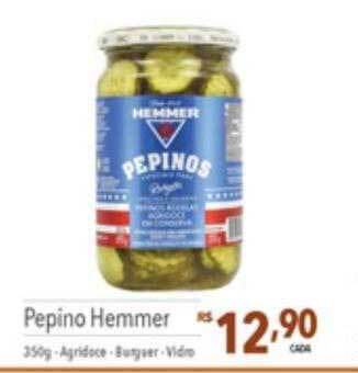 Supermercados Condor Pepino Hemmer oferta