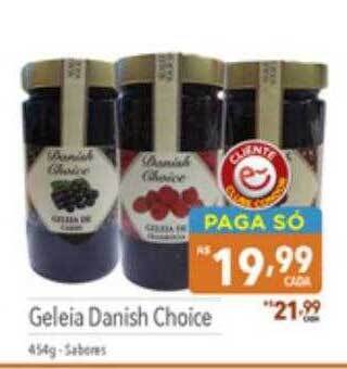 Supermercados Condor Geleia Danish Choice oferta
