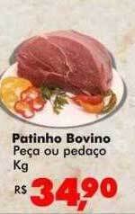 Big Box Patinho Bovino Peça Ou Pedaço Kg oferta