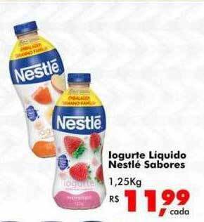 Big Box Iogurte Líquido Nestlé Sabores oferta