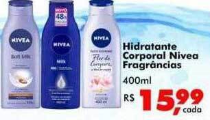 Hidratante Corporal Nivea Fragrâncias