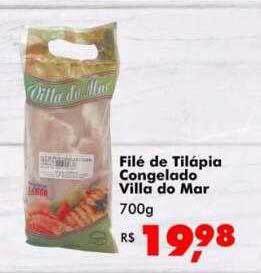 Big Box Filé De Tilápia Congelado Villa Do Mar oferta