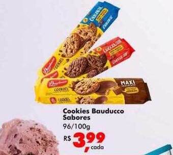 Big Box Cookies Bauducco Sabores oferta