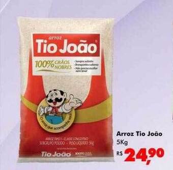 Big Box Arroz Tio João oferta
