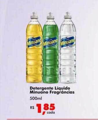 Detergente Líquido Minuano Fragrâncias