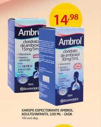 Cooper Xarope Expectorante Ambrol Adulto-infantil - Cada oferta