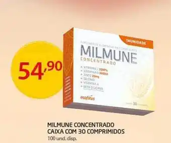Milmune Concentrado Caixa Com 30 Comprimidos