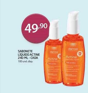 Sabonete Líquido Actine - Cada