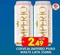 Supermercado Porecatu Cerveja Imperio Puro Malte Lata oferta