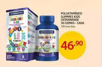 Polivitamínico Gummies Kids Catarinense 30 Gomas - Cada
