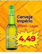 Supermercados Rena Cerveja Império oferta