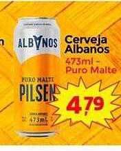 Supermercados Rena Cerveja Albanos oferta