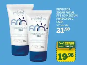 Cooper Protetor Solar Facial Fps 60 Medsun Frasco Cada oferta