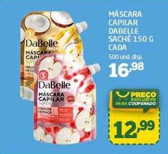 Cooper Máscara Capilar Dabelle Sachê Cada oferta