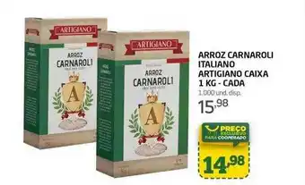 Cooper Arroz Carnaroli Italiano Artigiano Caixa - Cada oferta