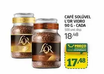 Cooper Café Soluvel L'or Vidro oferta