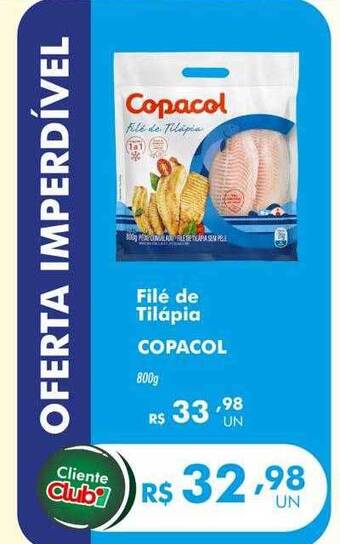 Irani Supermercados Filé De Tilápia Copacol oferta
