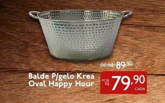 Perini Balde P-gelo Krea Oval Happy Hour oferta