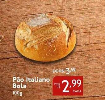 Pão Italiano Bola
