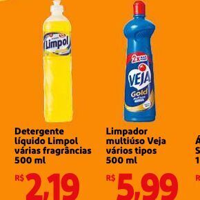 Detergente líquido LIMPOL