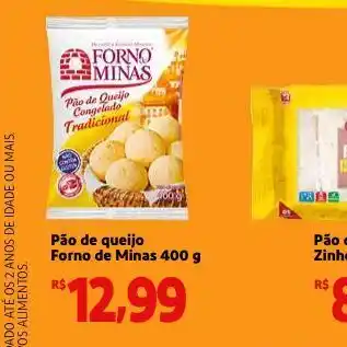 Mini Extra Pão de queijo Forno de Minas oferta