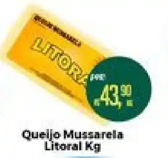 Atacado Máximo Queijo Mussarela Litoral 1kg oferta
