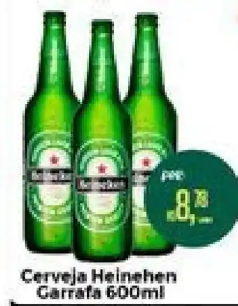 Atacado Máximo Cerveja Heineken Garrafa 600ml oferta