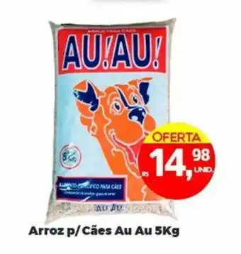 Arroz p/ caes Au! Au! 5kg