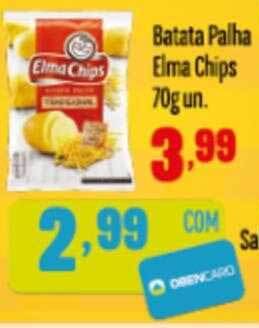 Rede Top Batata Palha Elma Chips oferta