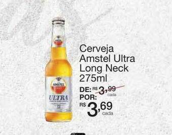 Mambo Cerveja Amstel Ultra Long Neck oferta