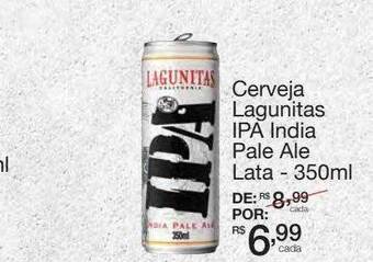 Mambo Cerveja Lagunitas Ipa India Pale Ale Lata oferta