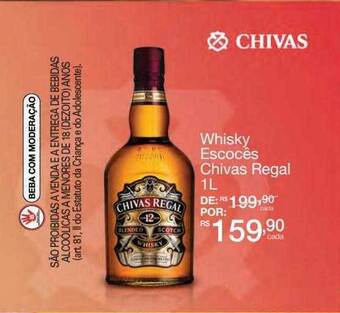 Whisky Escocês Chivas Regal